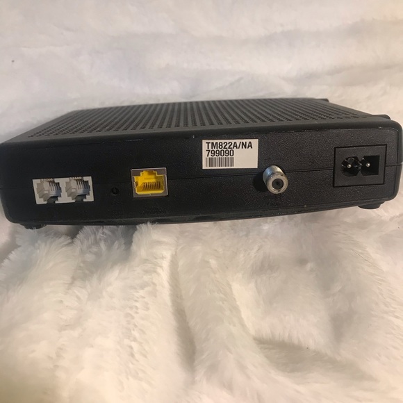 ARRIS TM822A - Black Cable Modem Docsis, Touchstone, Telephony Modem - Picture 3 of 6